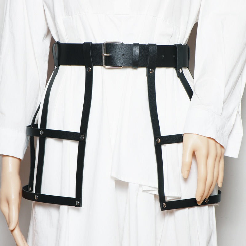 Women's Dress Waist Cover Shrinkable Belt Strap Fashion Versatile Women's Belt Shirt Dress Decoration